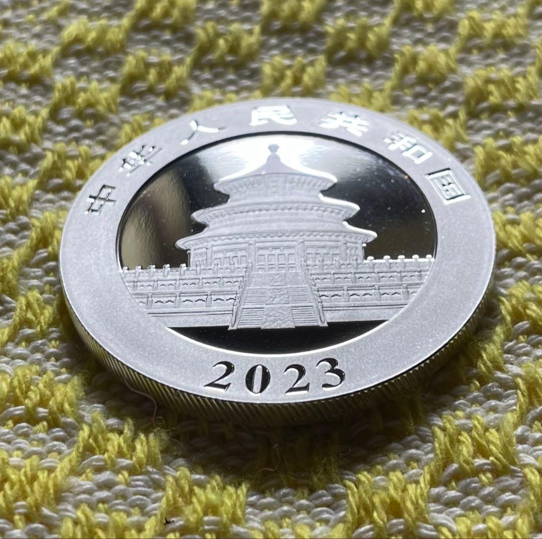 2023年 純銀 パンダ銀貨 30g 中国 10元 シルバー