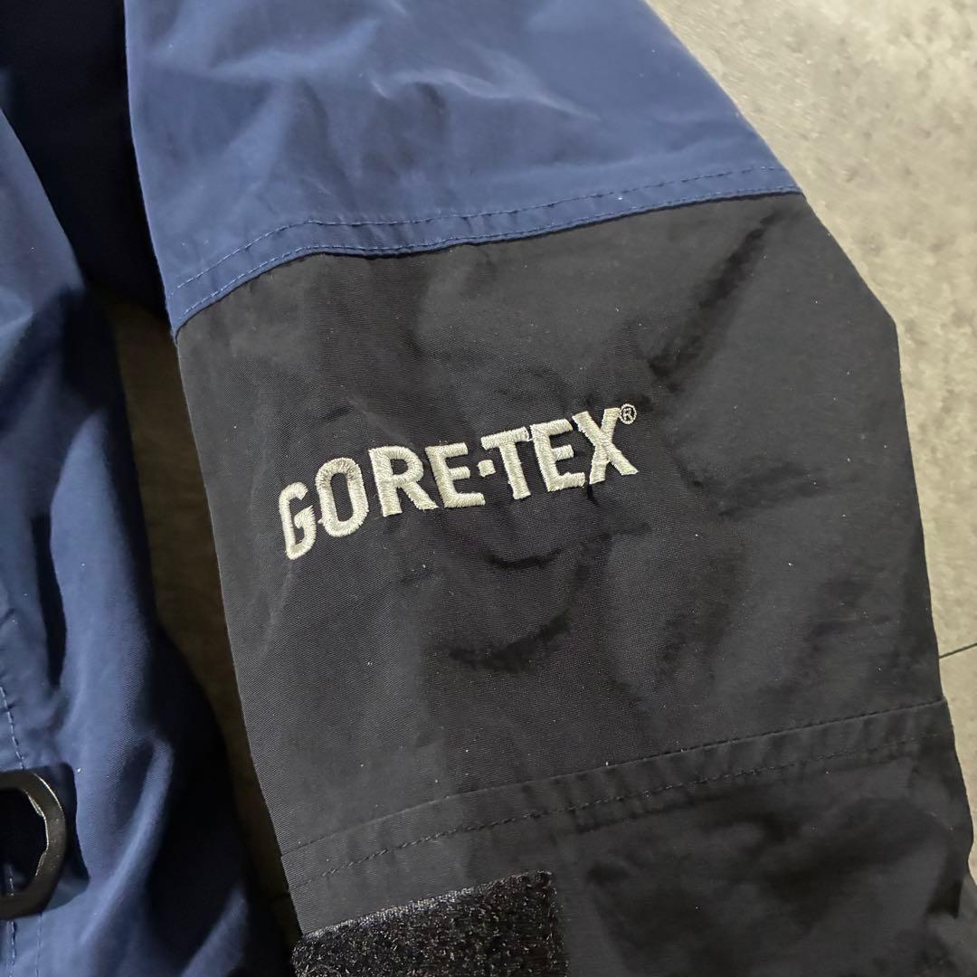 00s BassProShops GORE-TEXマウンテンパーカー黒青テック
