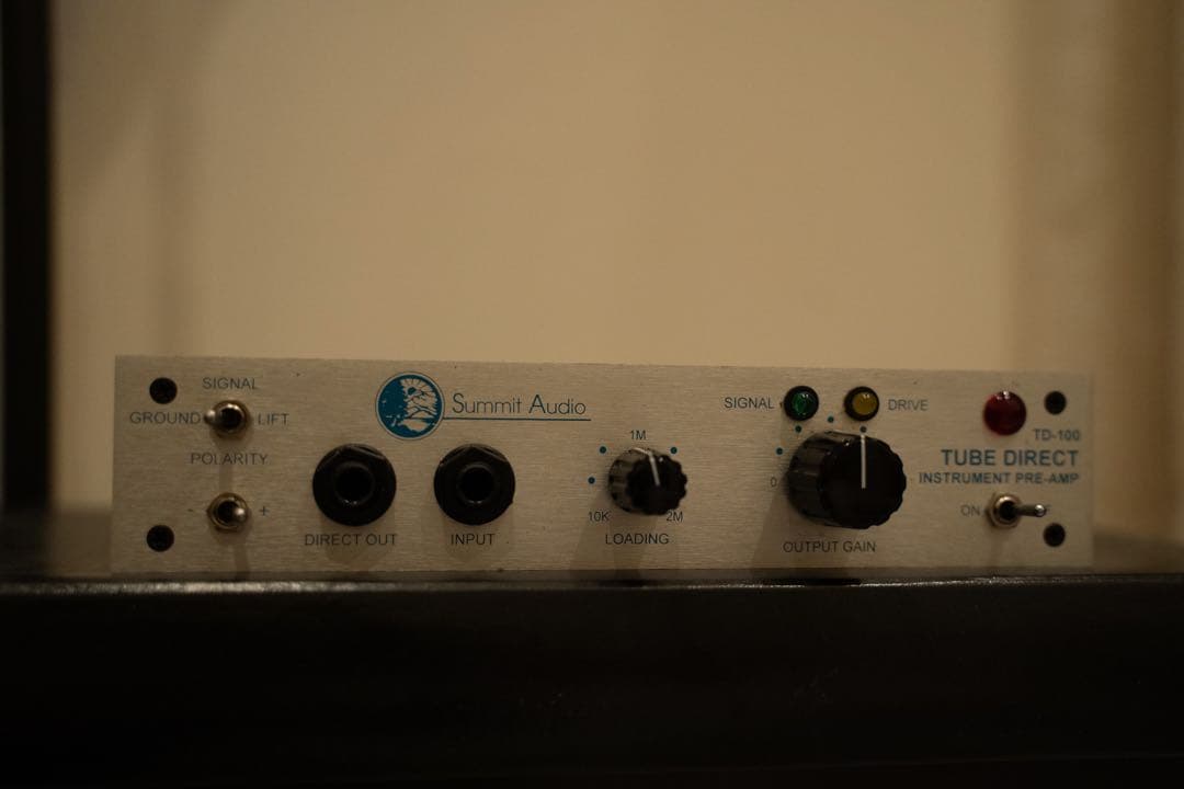 配信機器・PA機器・レコーディング機器 Summit Audio-TD100 tubeDI