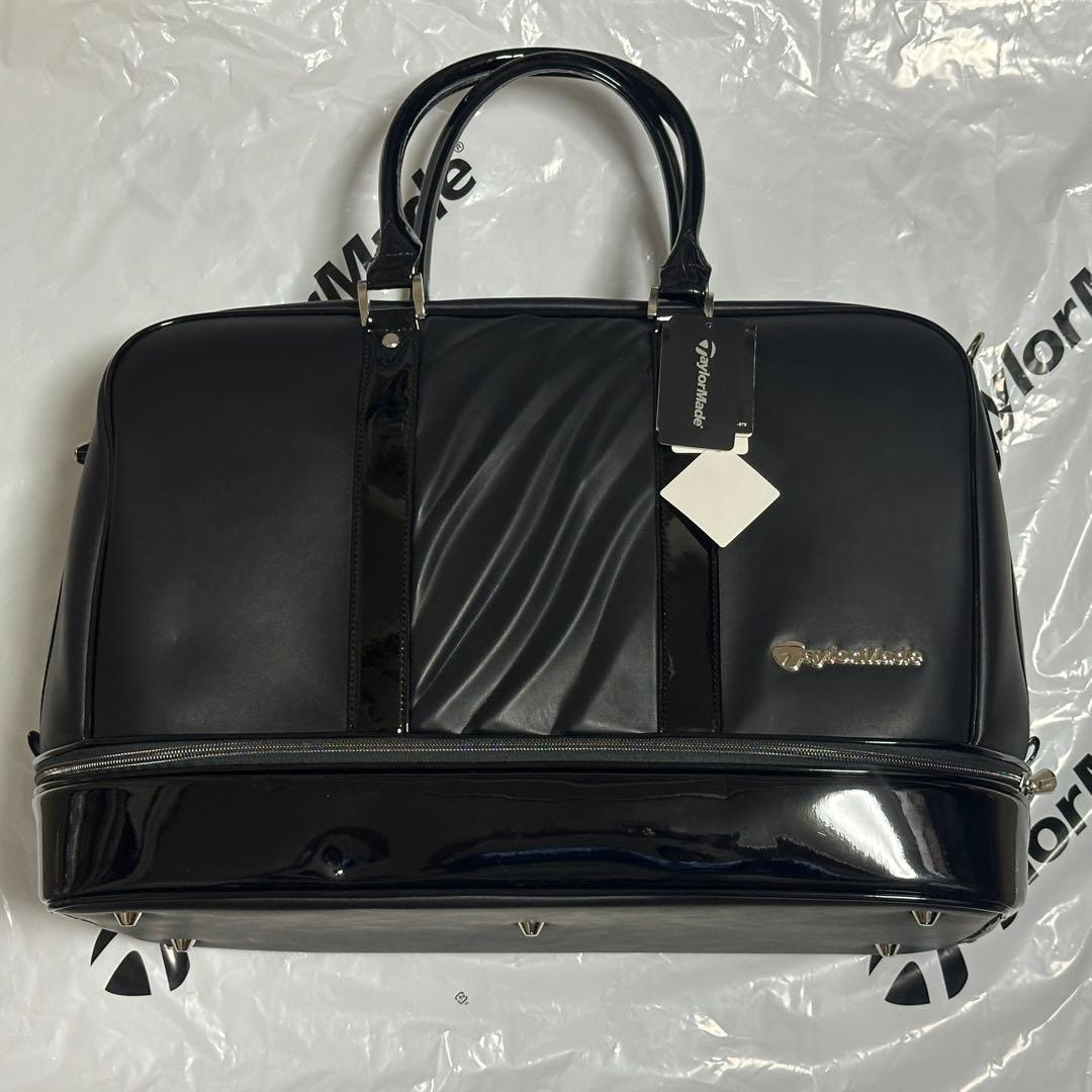 TaylorMade プレミアムクラシック ボストンバック　黒 新品