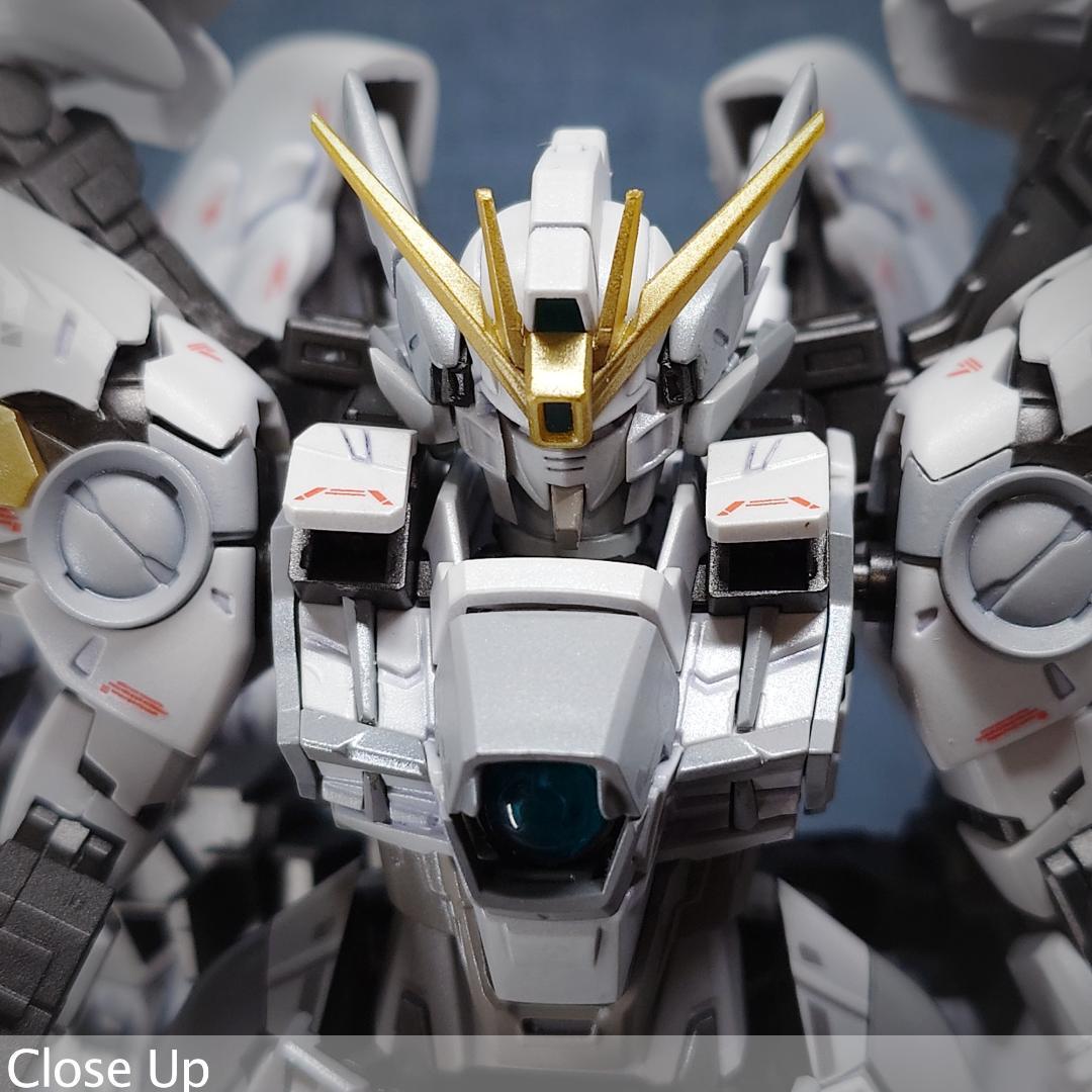 MG ウイングガンダムゼロ \" white カスタム\" パール塗装完成品