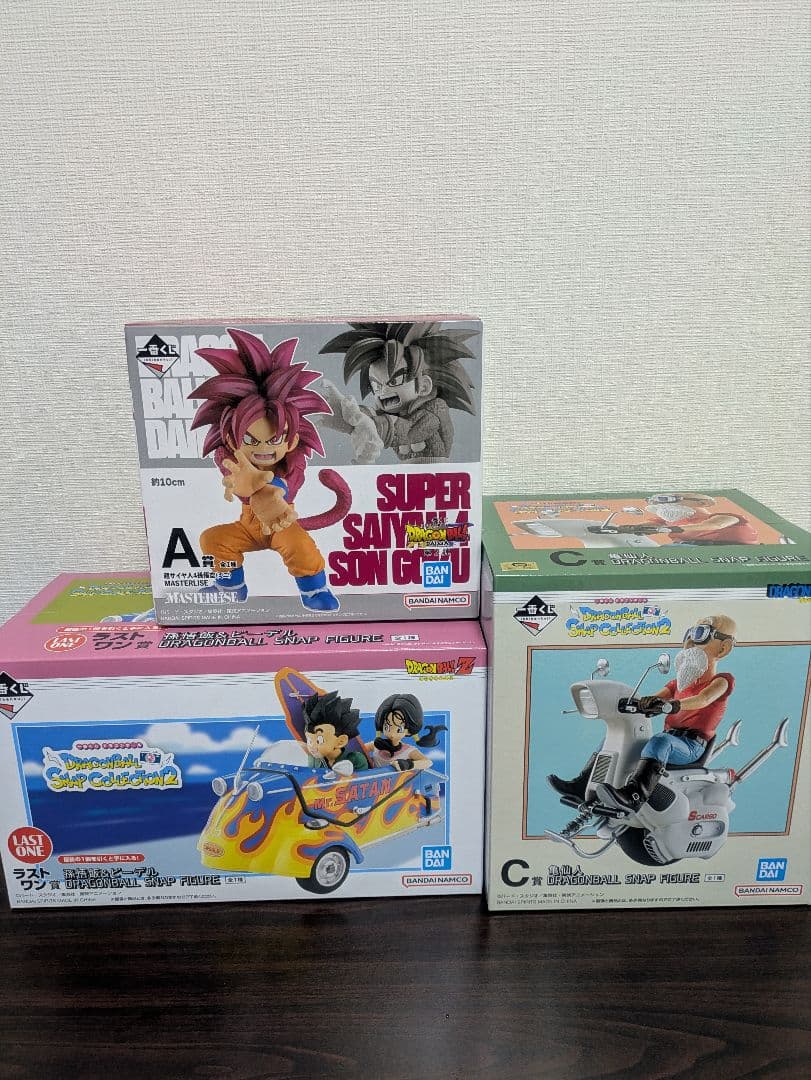 新品未使用　一番くじ ドラゴンボール 悟飯・ビーデル　 ラストワン賞＋C賞亀仙人