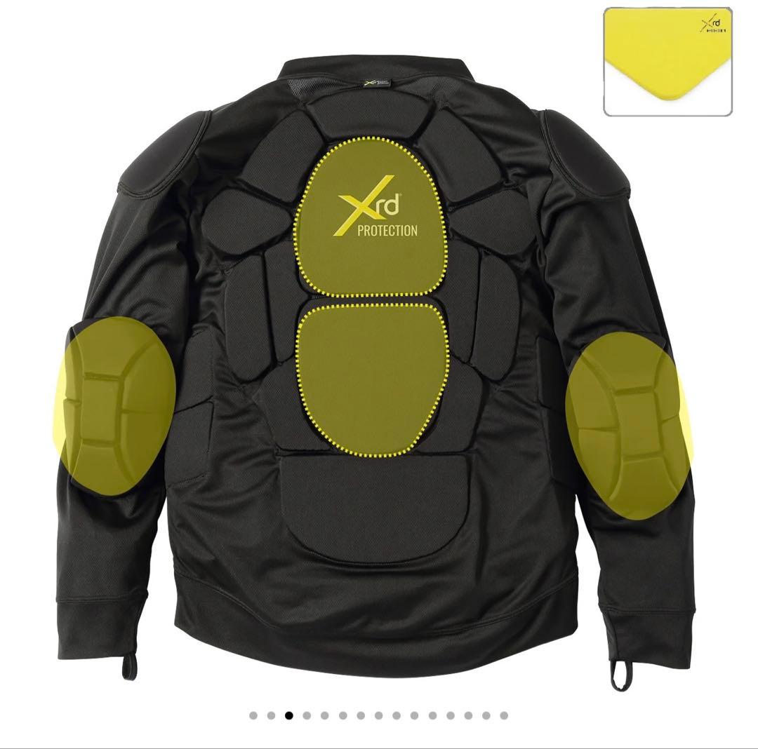 eb's BODY PAD XRD® ブラック　プロテクター　スノーボード