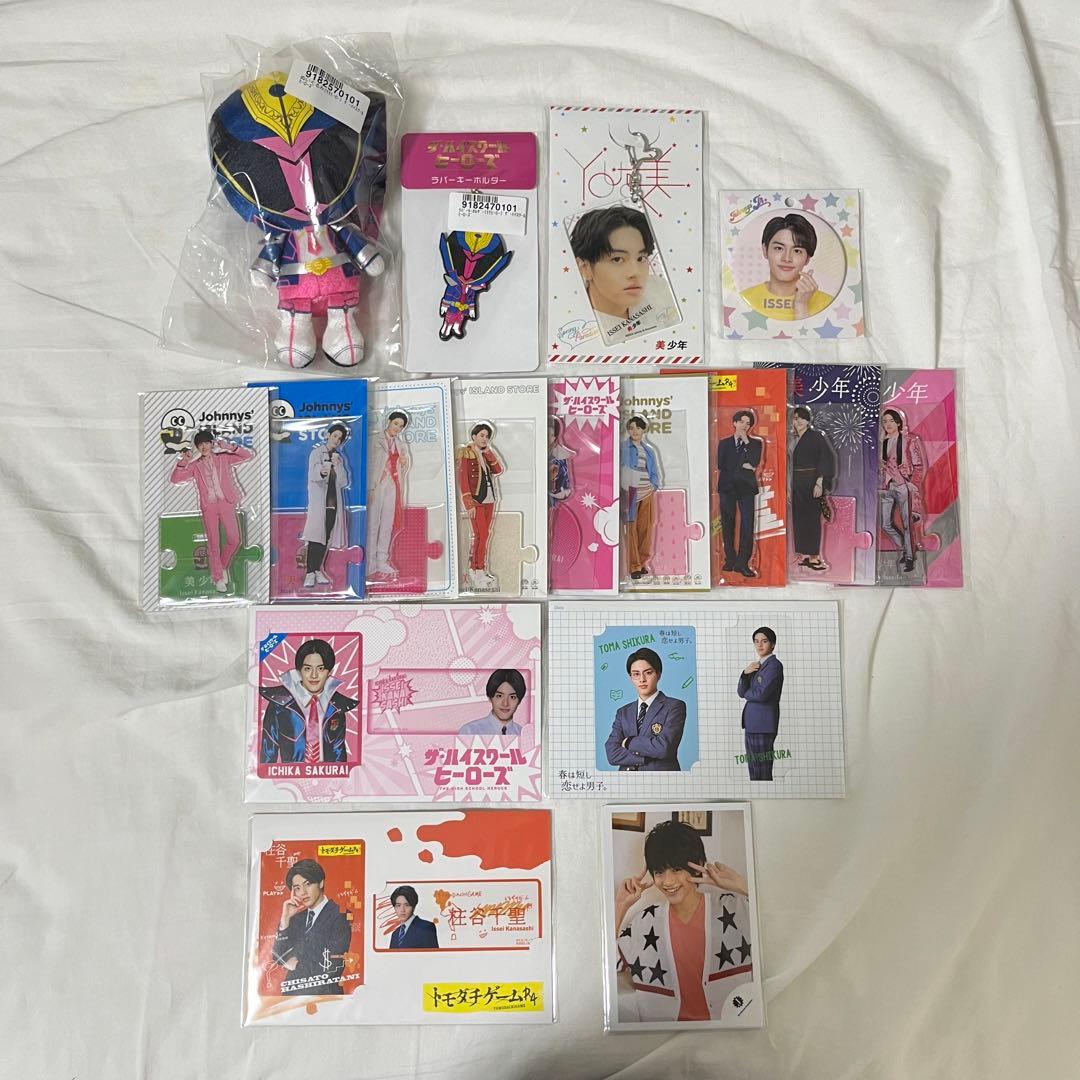 美少年 金指一世 アクリルスタンド アクスタ アクキー ラバキー ぬい 缶バッジ