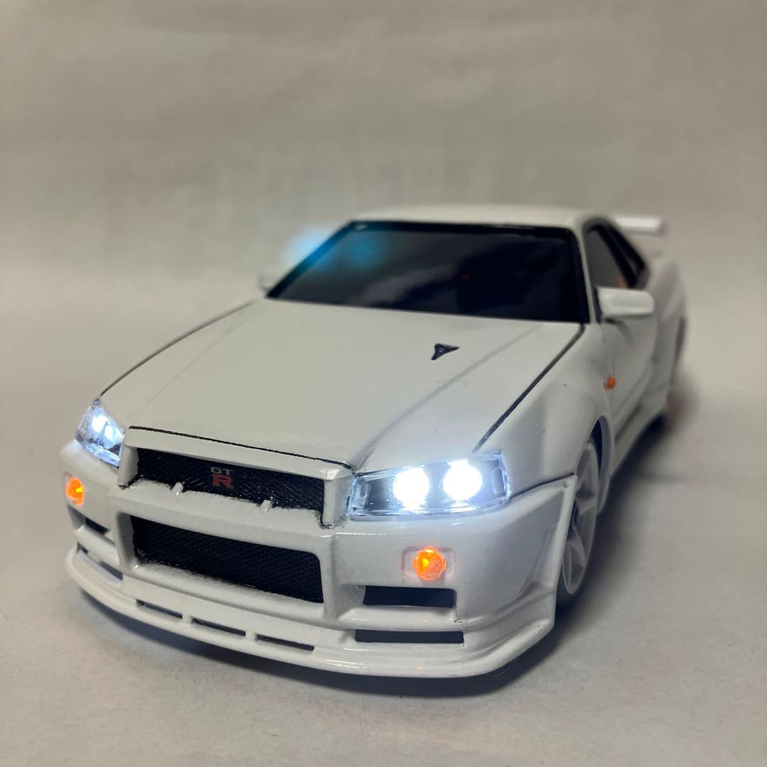 京商　ミニッツAWDボディ、マウント、ホイール、LED