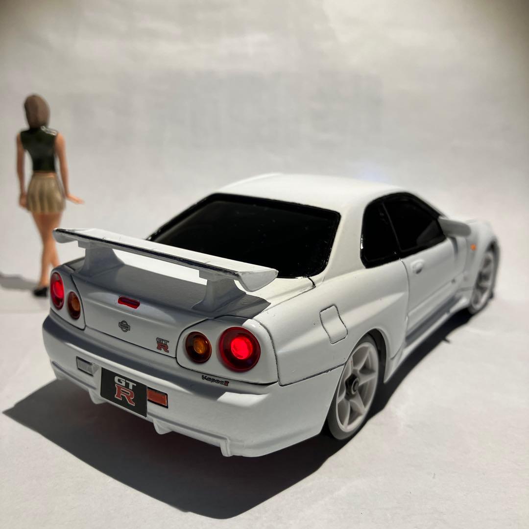 京商　ミニッツAWDボディ、マウント、ホイール、LED