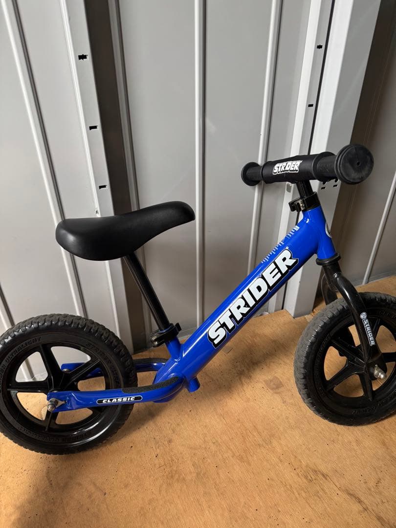 STRIDER バランスバイク 青 12インチ