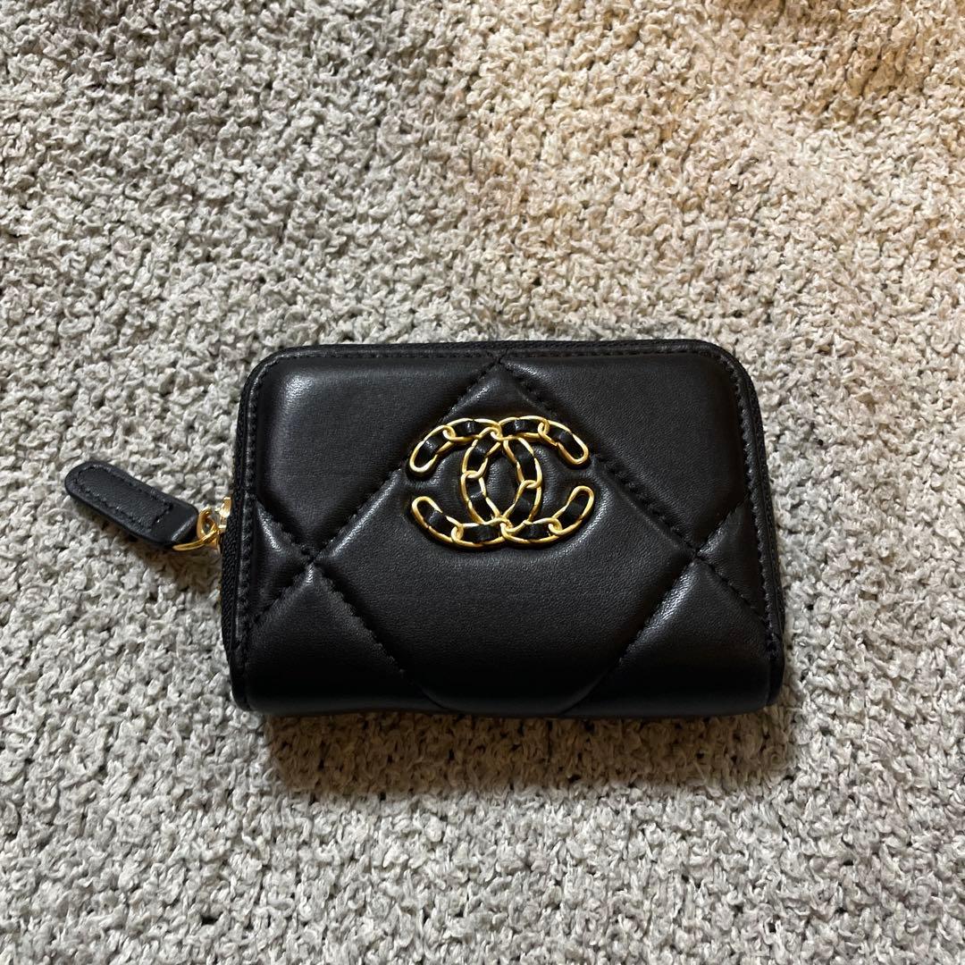 CHANEL キルティング　財布　小銭入れ　カード