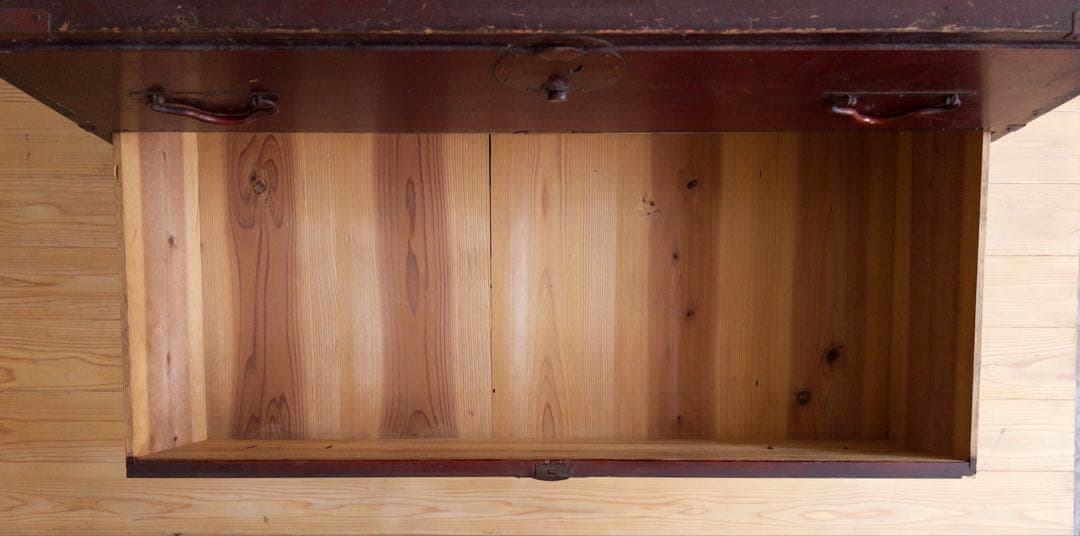 和箪笥　漆　M054　古道具　古家具　和家具　ビンテージ　アンティーク　レトロ