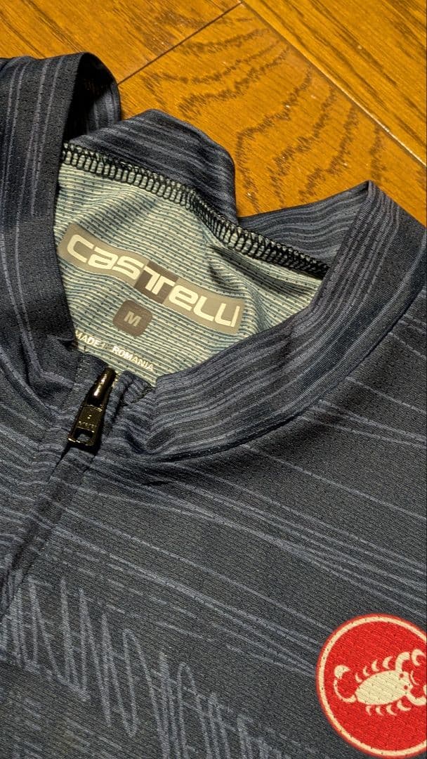 Castelli サイクルジャージ M ブルー(限定)