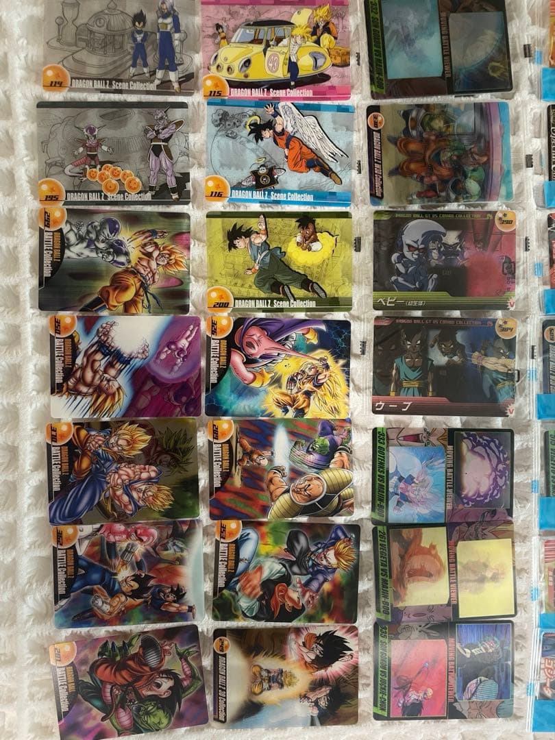 ドラゴンボール ウエハースカード 未開封18枚＋開封済100枚＋Vジャンプ付録