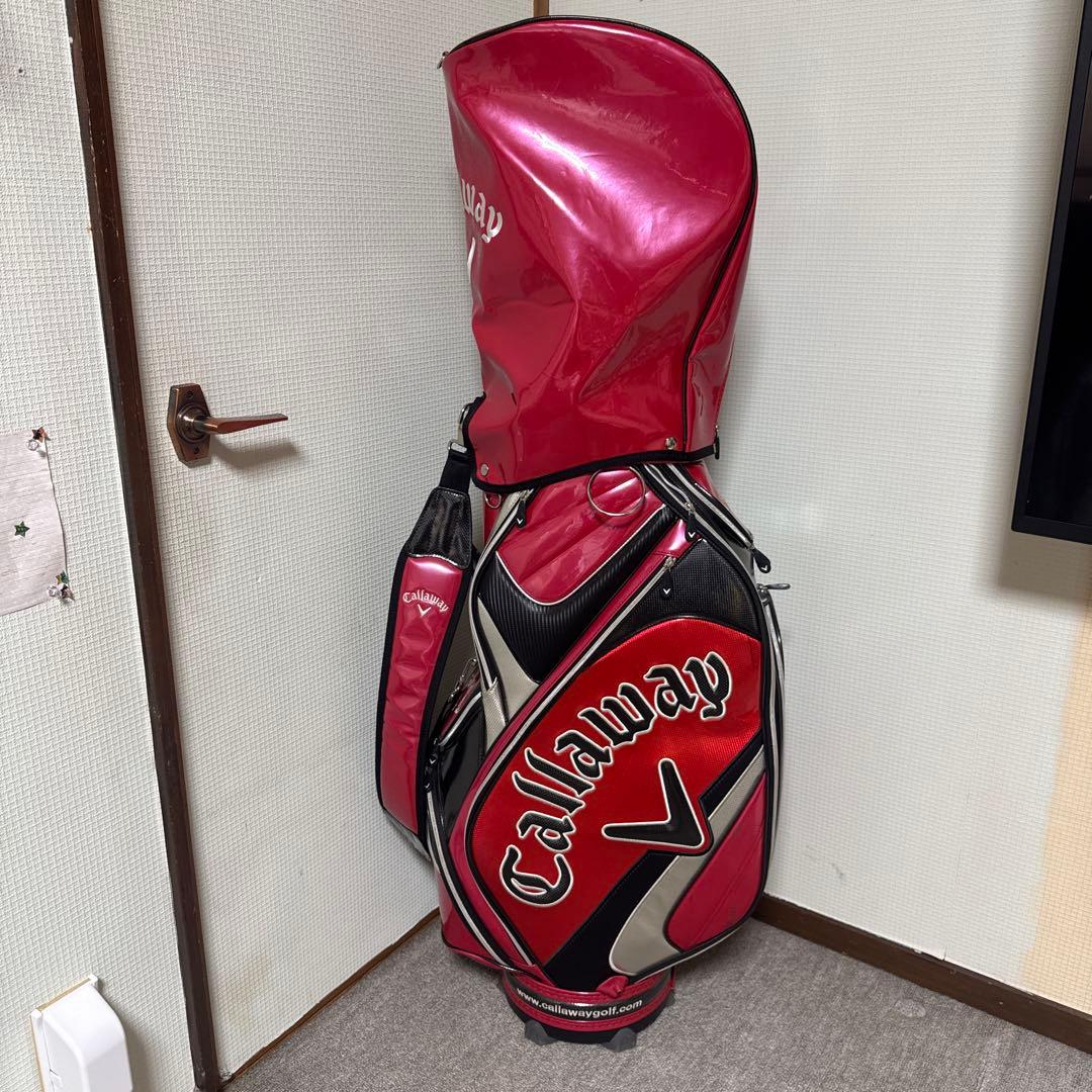 Callaway キャディバッグ 赤黒