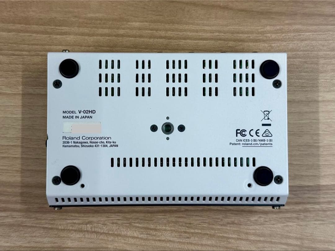 Roland V-02HD スケーラー内蔵 2CH ビデオスイッチャー