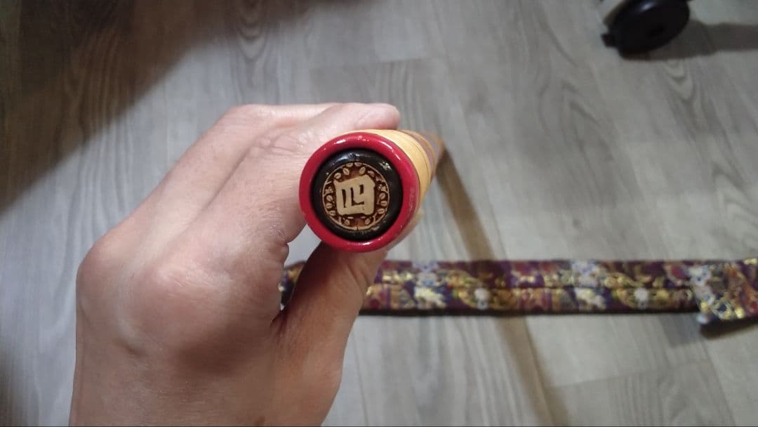 まつり笛 赤 50cm ケース付き