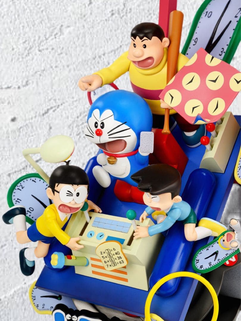 【新品】ドラえもん タイムマシン フィギュア 周年記念版 限定品