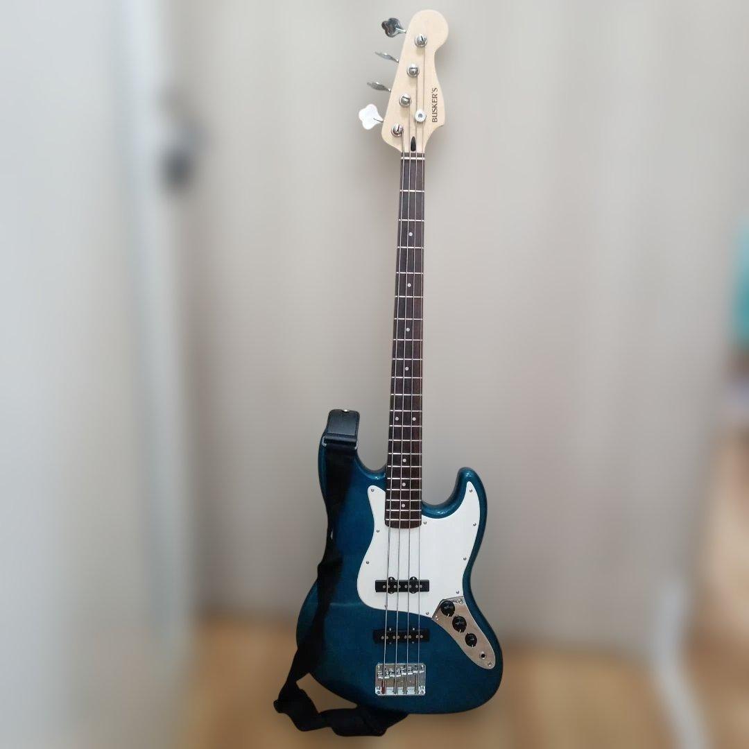 BUSKER'S エレキベース 青