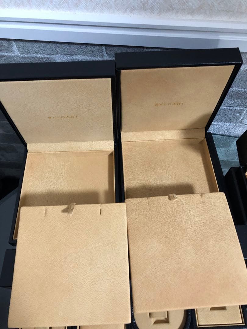 最終価格　ブルガリ　ネックレスケース　リングケース　ピアスケース