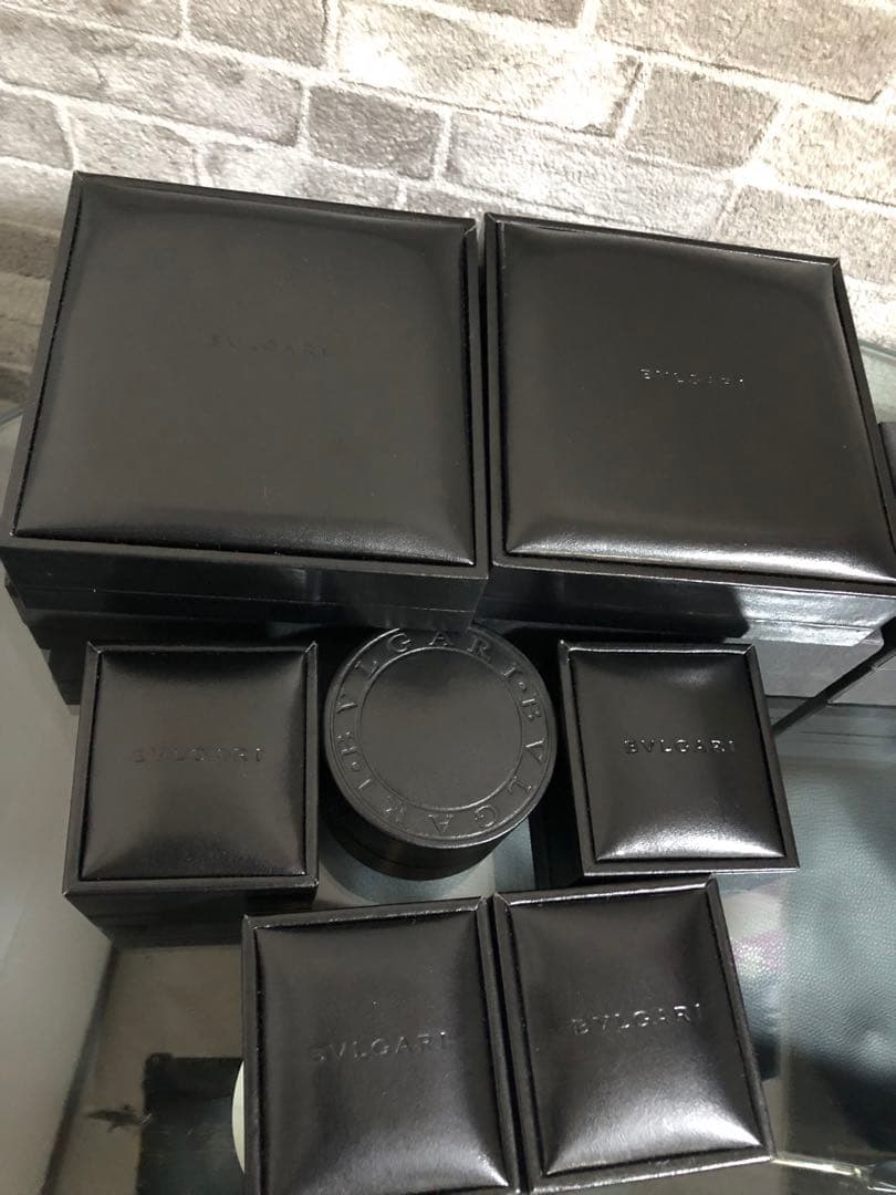 最終価格　ブルガリ　ネックレスケース　リングケース　ピアスケース