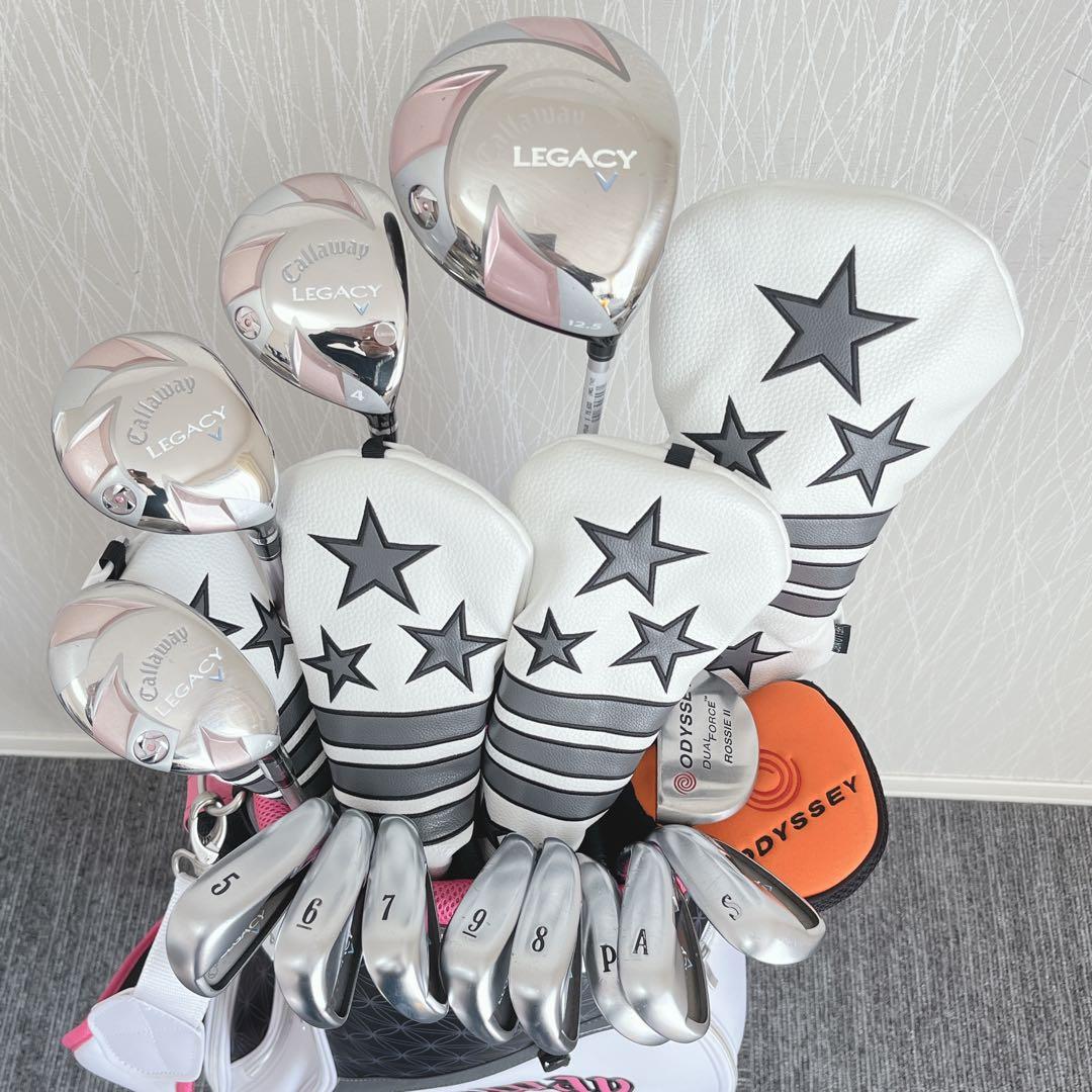 超豪華❗キャロウェイ/ レガシー 初心者 レディース ゴルフクラブ フルセット