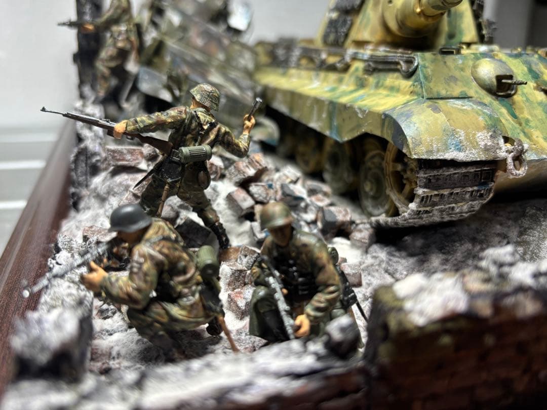 キングタイガー　M16ハーフトラック　歩兵