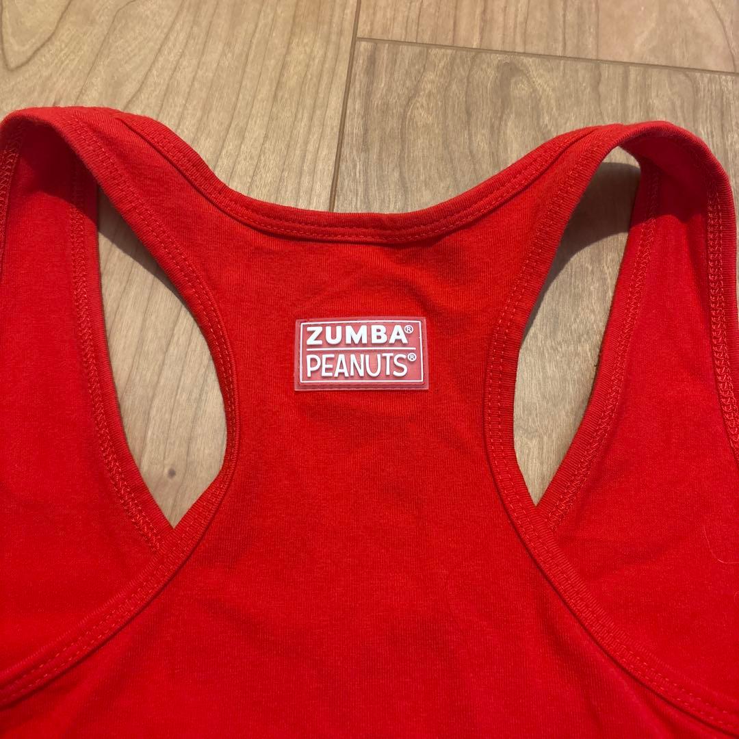 ZUMBA PEANUTS 赤 タンクトップ XS