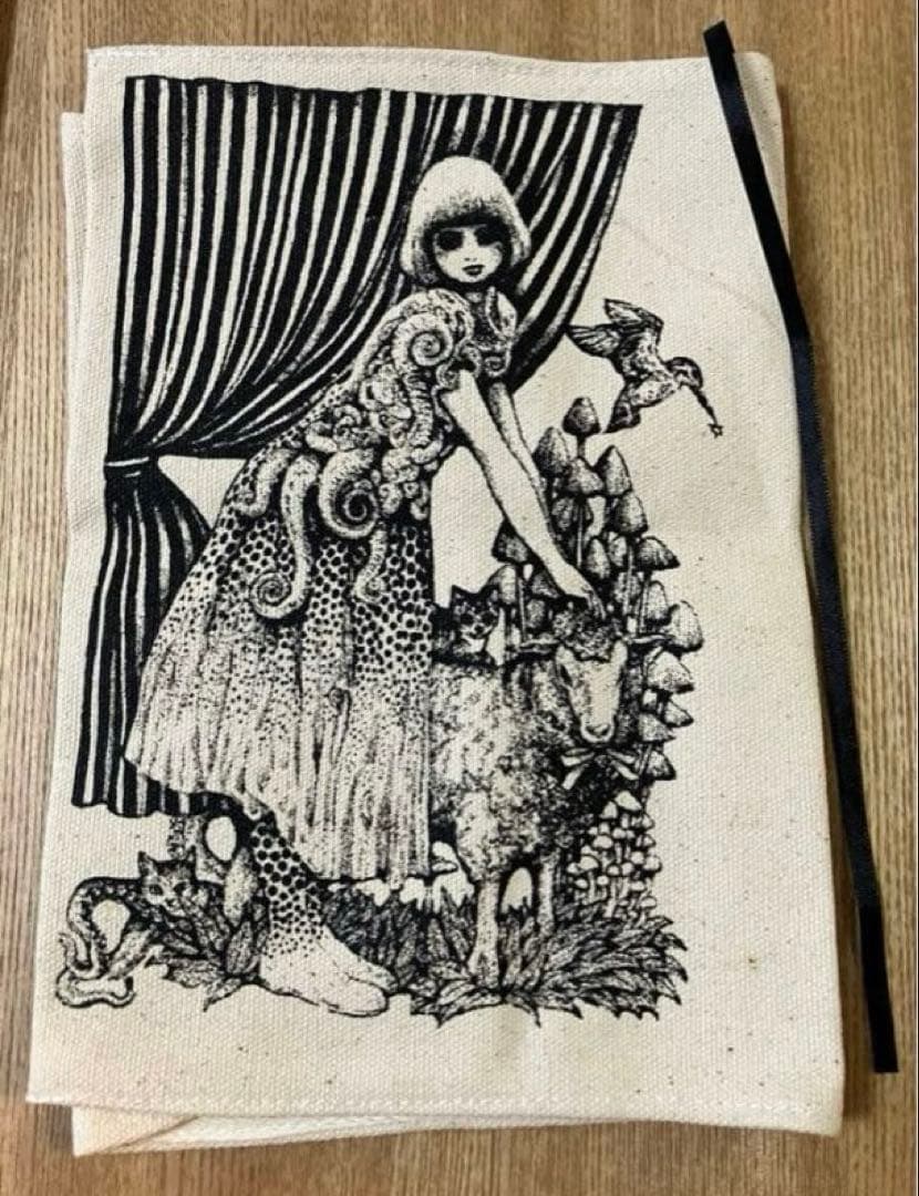 18 非売品　帆布素材　ヒグチユウコ　Palmコラボ！A5サイズ　ブックカバー