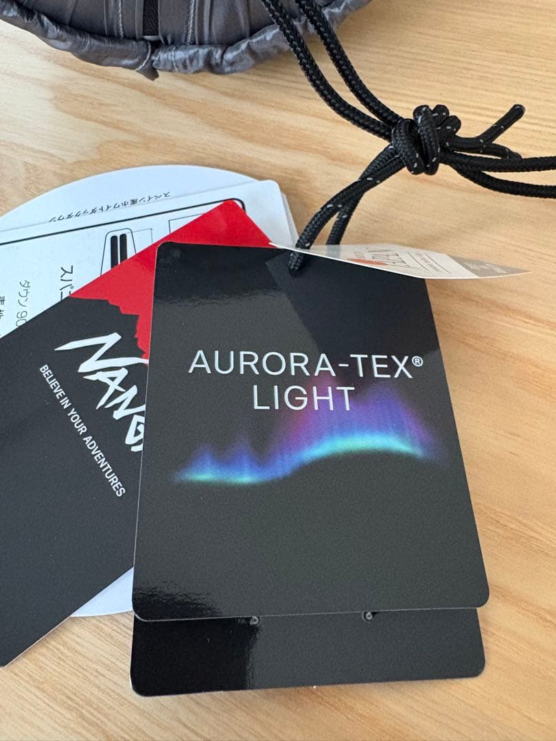 NANGA オーロラテックス ライト600DX GRY ・RED2点セット