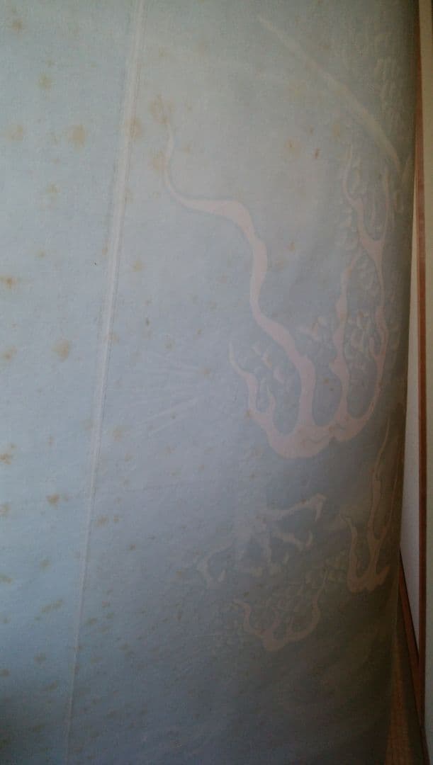 小泉淳作　銅版画　雲龍図　掛け軸