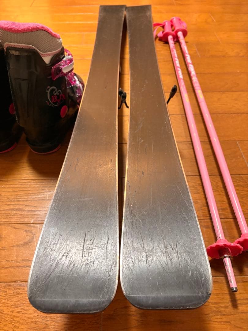 Nishizawa ピンク スキー板 セット