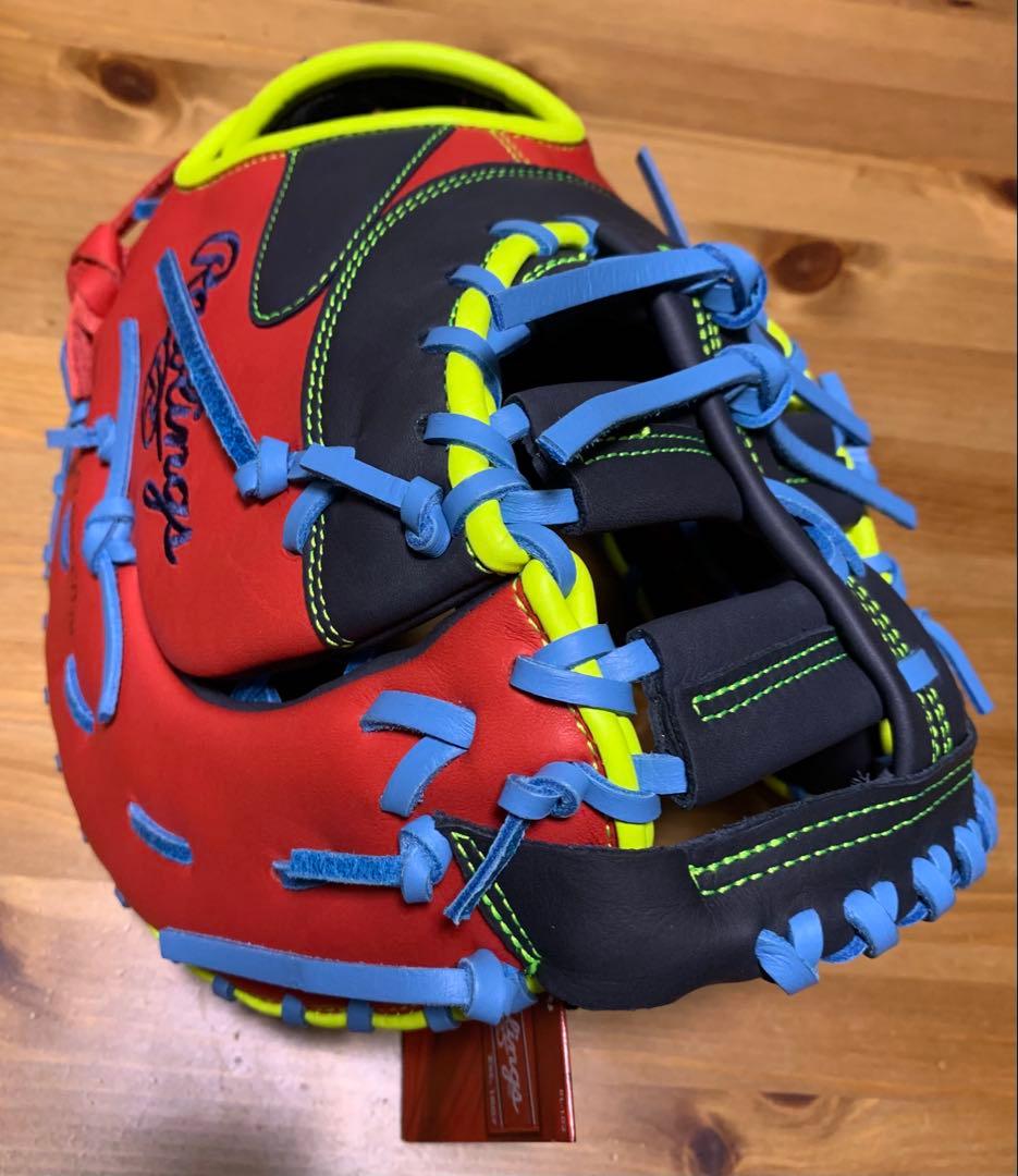 新品 左 軟式 HOH MLB COLORSYNC ファーストGR4HM3ACD