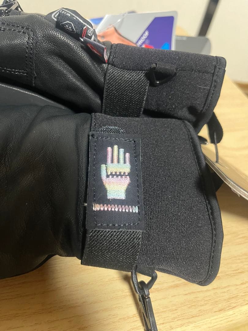 HAND OUT NSTコラボミトン 革製グローブ