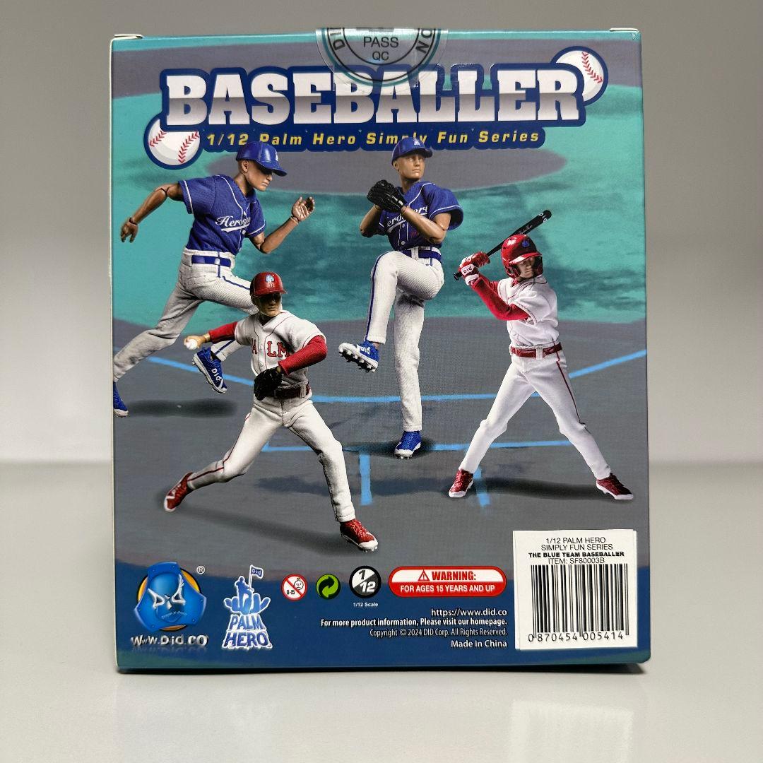 DIDTOYS SF80003B 1/12 スケール フィギュア野球選手