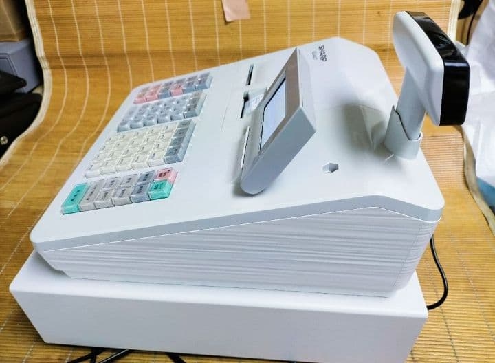 シャープレジスター　XE-A407　PC連携売上管理　上位機種　444123