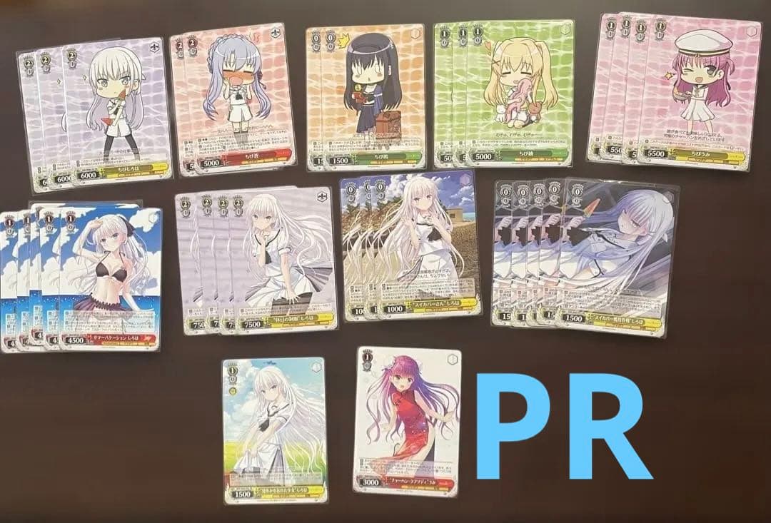 ヴァイスシュヴァルツ　サマポケ　多段　summer pockets 4コン　他