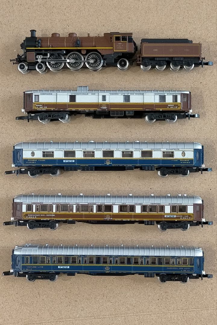 メルクリン mini club オリエント急行 5両セット Zゲージ