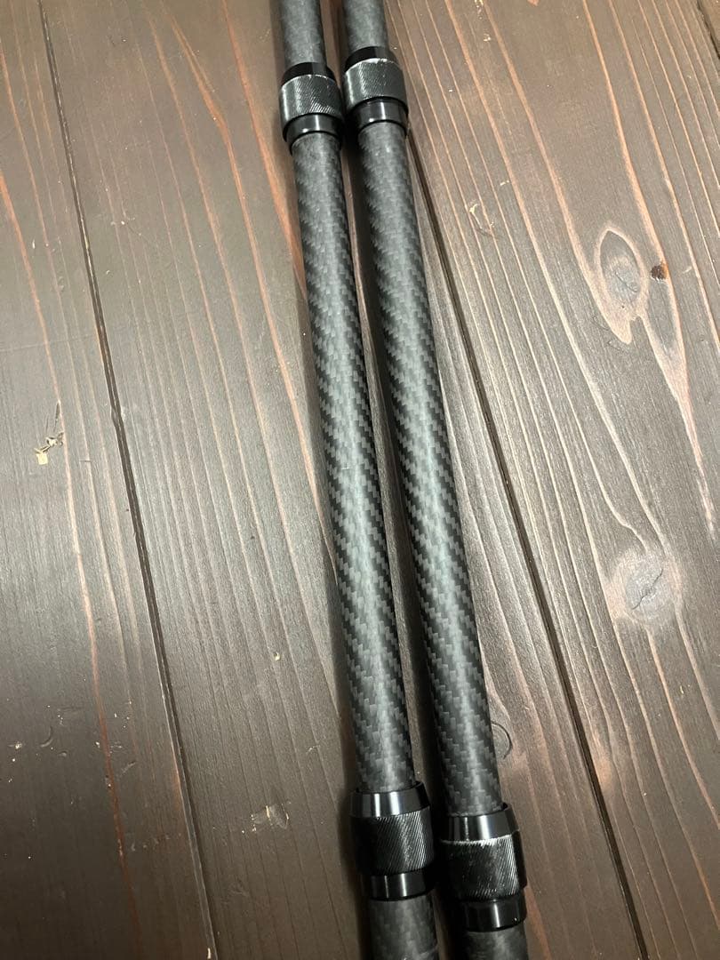 FIELDOOR カーボン タープポール テントポール 伸縮式　２本セット