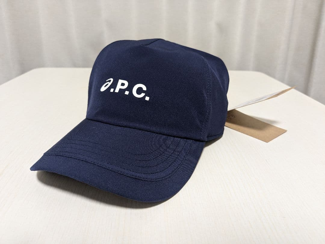 ASICS×A.P.C.テニスキャップ ミッドナイト アーペーセー アシックス