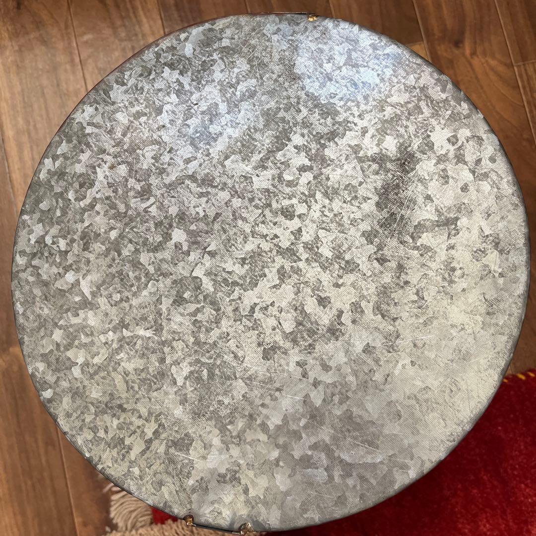 イギリスアンティーク　ブリキバケツ大　お値下げ！