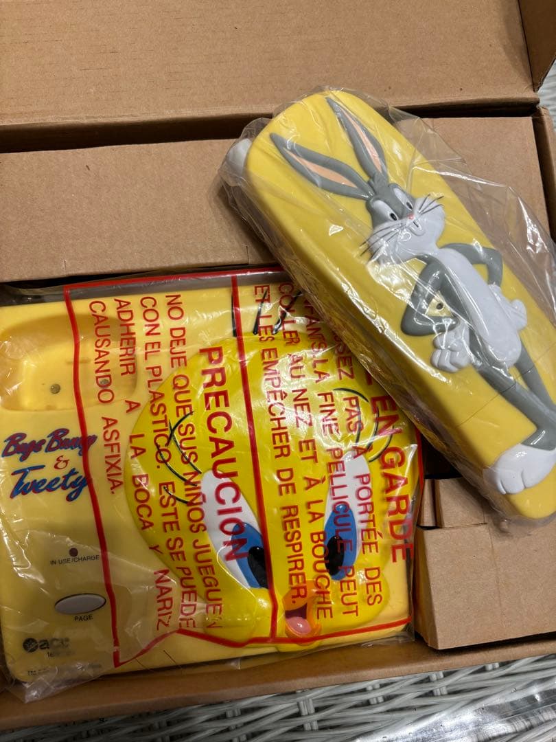 ルーニーチューン　トゥイーティー　電話　コードレス