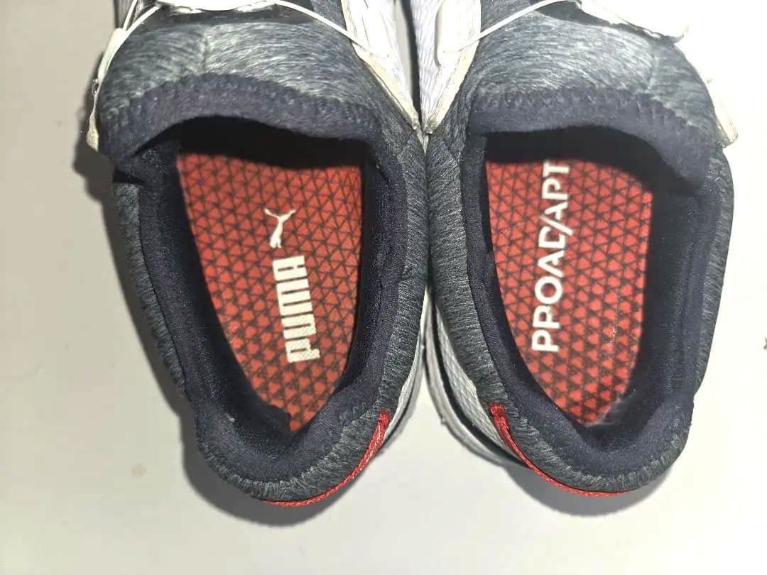 PUMA ゴルフシューズ ホワイト/グレー　BOA