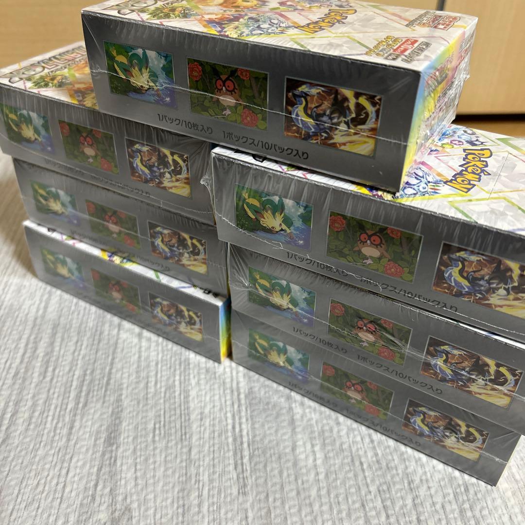 テラスタルフェスex 7box 新品 未開封シュリンク付き