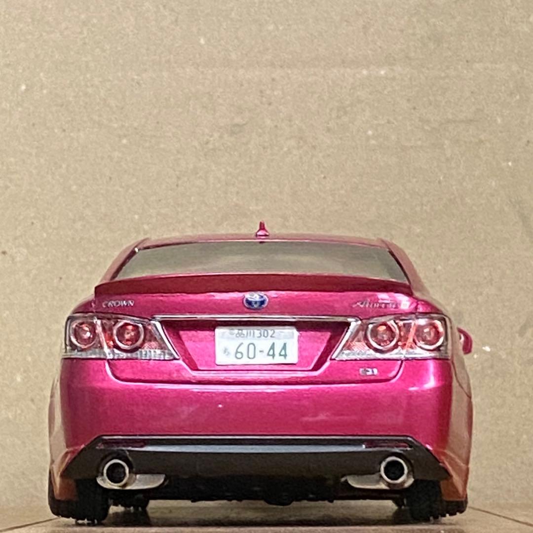 プラモデル完成品　アオシマ 1/24 214クラウンアスリート