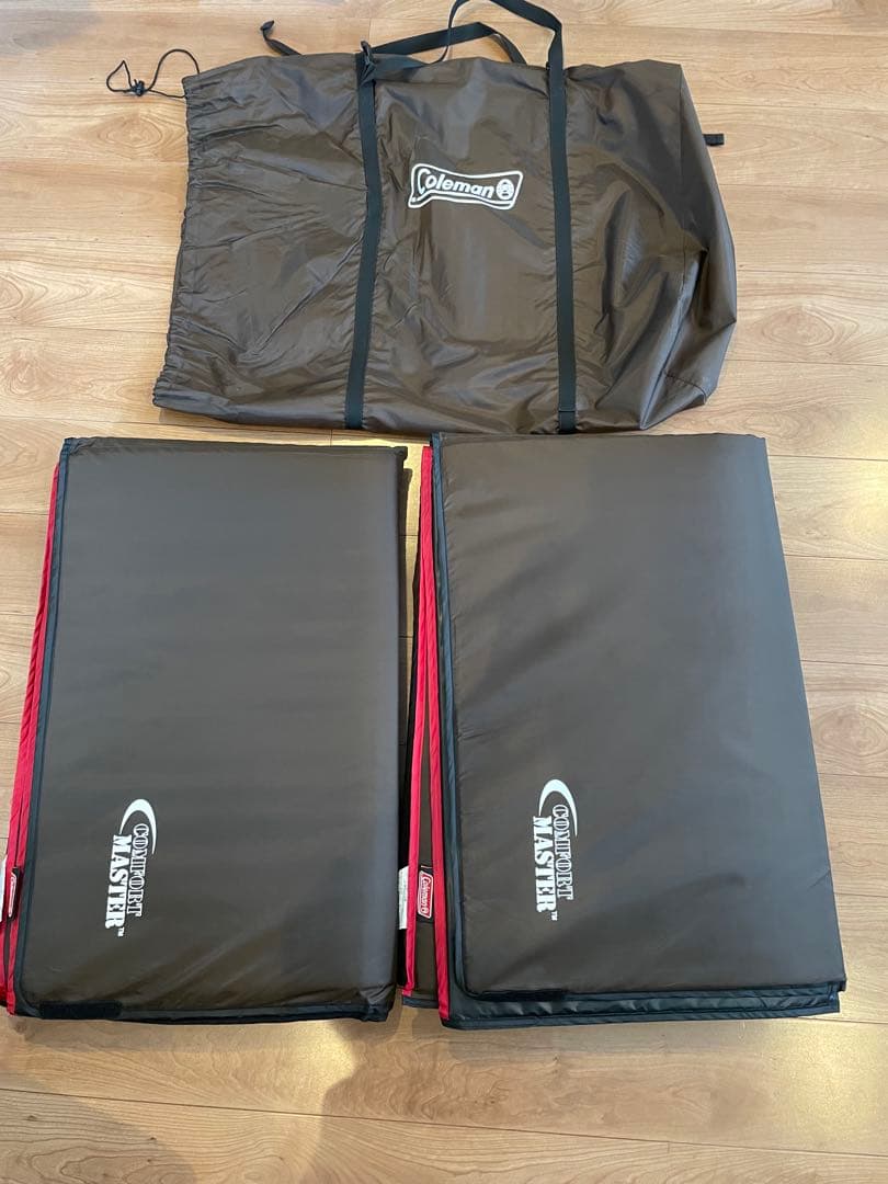 コールマン　コンフォートマスター　フォールディグマット/150 2個　収納袋付き