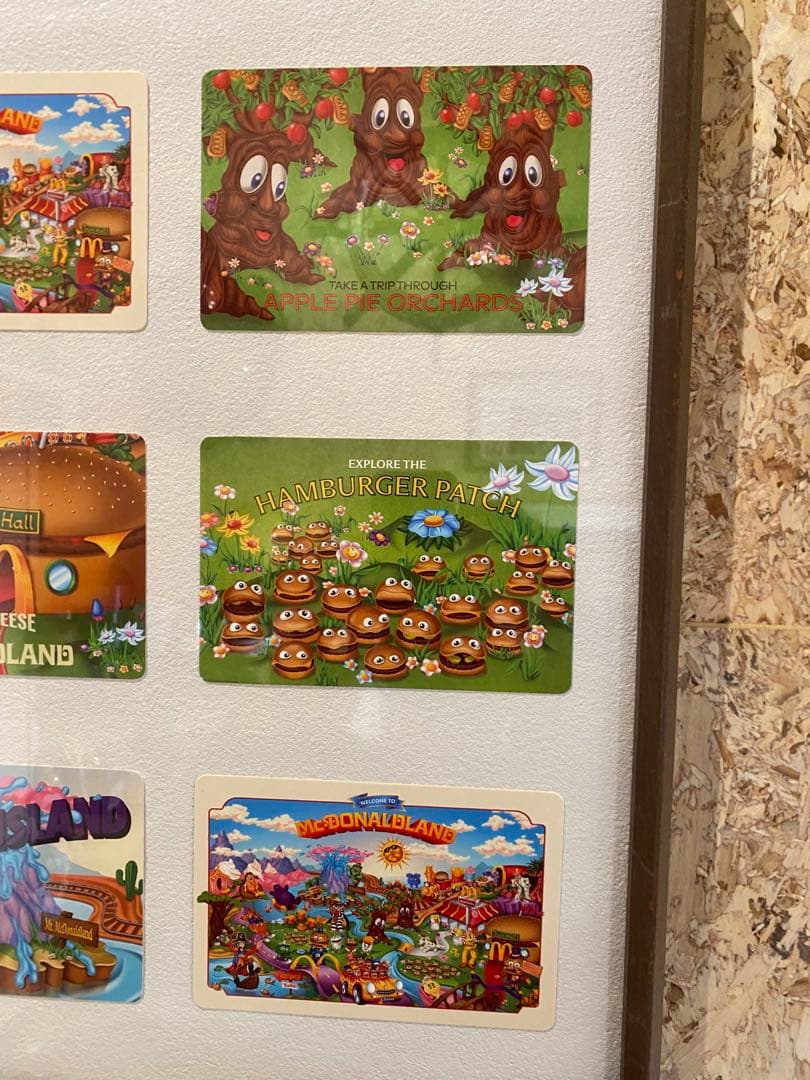 【US/AUS限定】マクドナルドランド 全6種コンプ 額装済 ドナルド グリマス