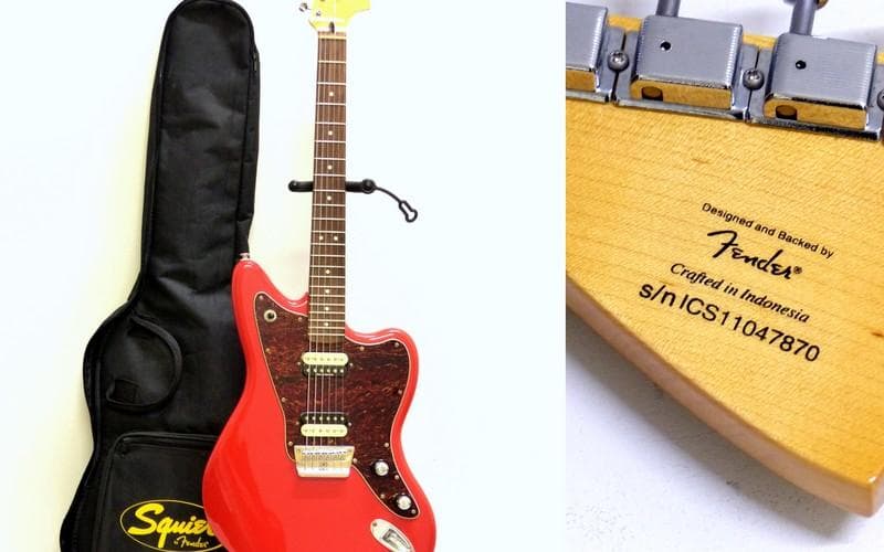 1888美品 Squier　スクワイヤー ジャガー 2011年製 エレキギター