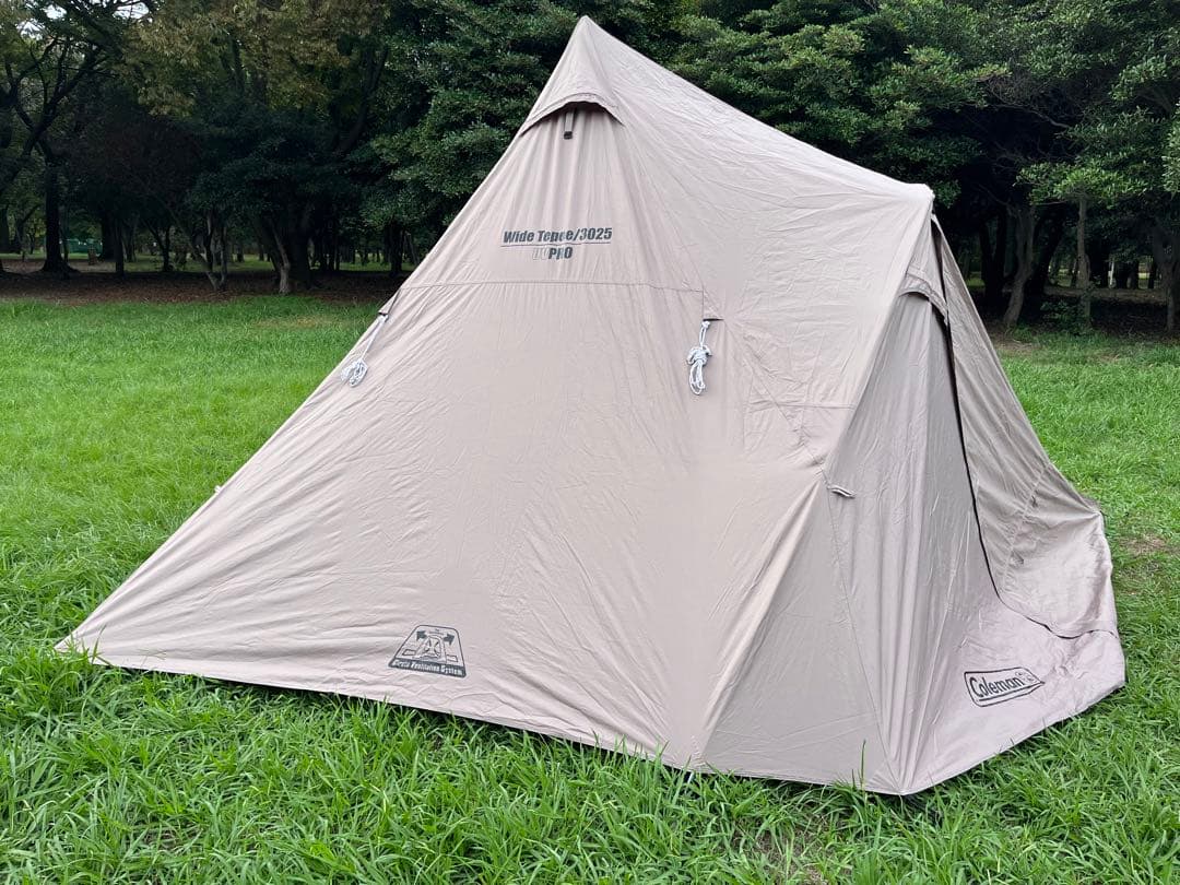 コールマン　ワイドティピーとヘキサタープ