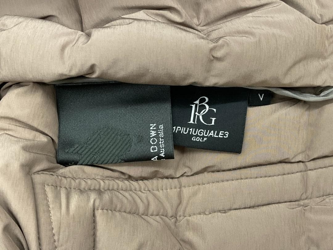 【未使用】1PIU1UGUALE3 GOLF ダウンスニードジャック サイズ5
