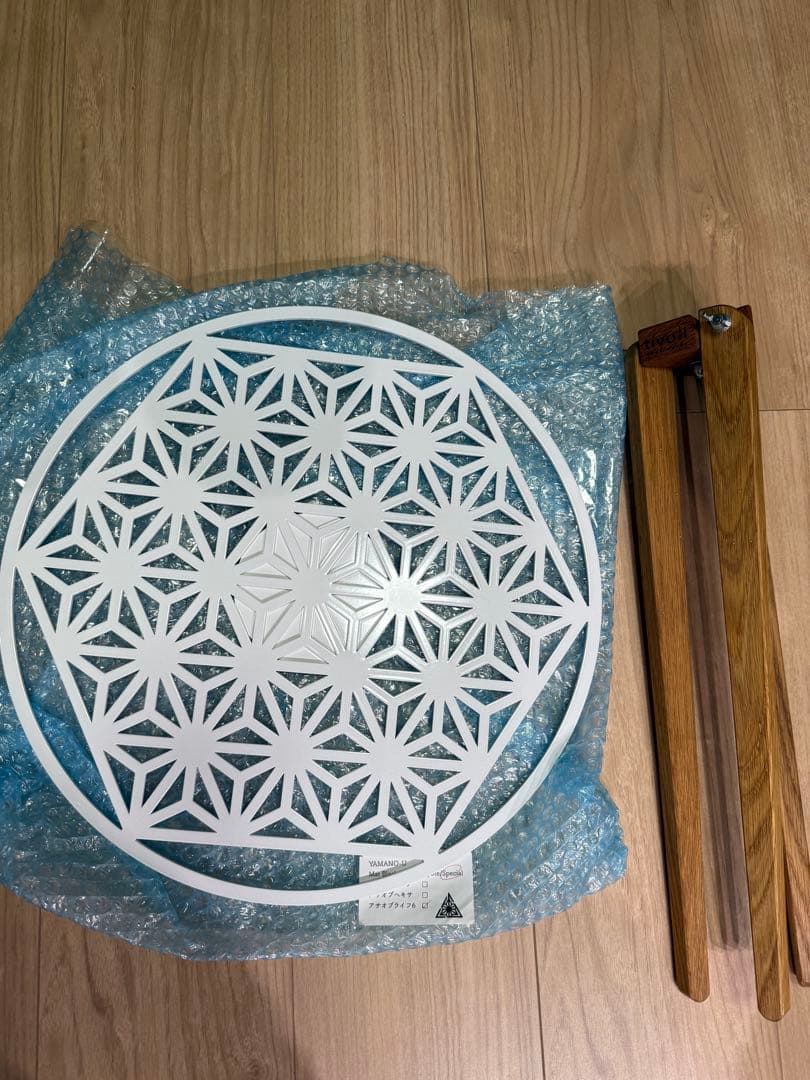 【限定色】山のU アサオブライフテーブルtivoliwoodworks三脚セット