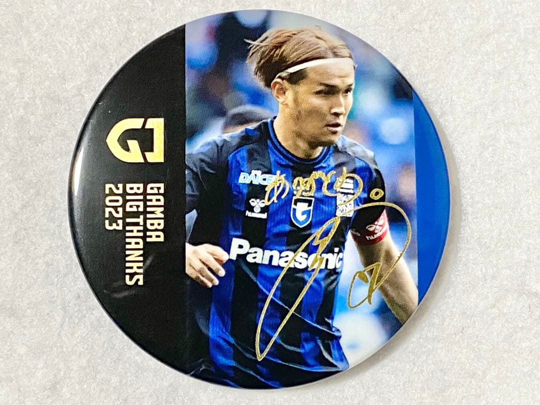 ガンバ大阪 2023 ガチャガチャ THANKS 缶バッジ 宇佐美貴史①