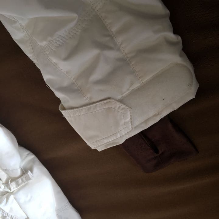 ARG スノボウェア ホワイト 白 Mサイズ キルト 高機能 暖かい ジャケット